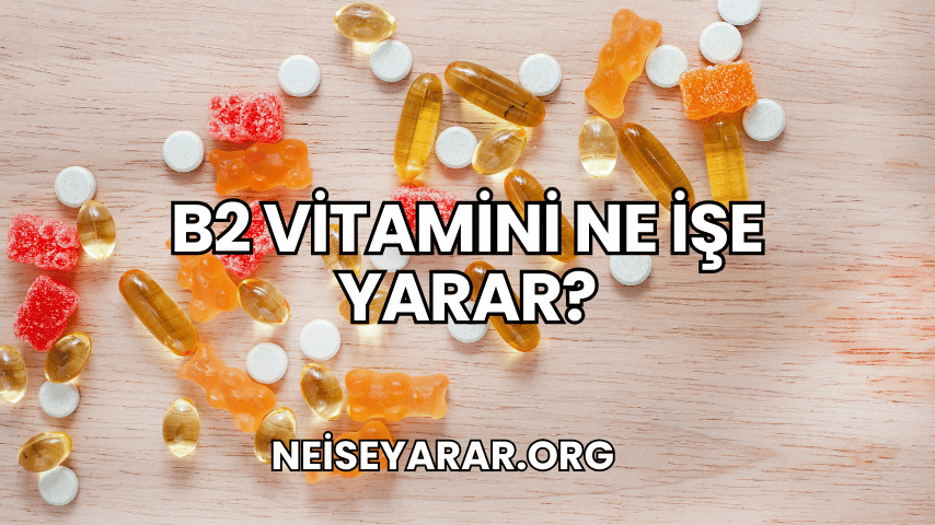 B2 Vitamini Ne İşe Yarar?