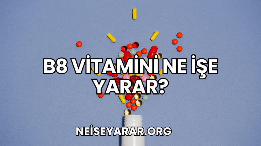 B8 Vitamini Ne İşe Yarar?