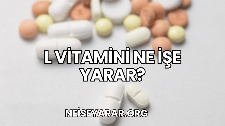 L Vitamini Ne İşe Yarar?