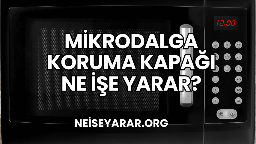 Mikrodalga Koruma Kapağı Ne İşe Yarar?