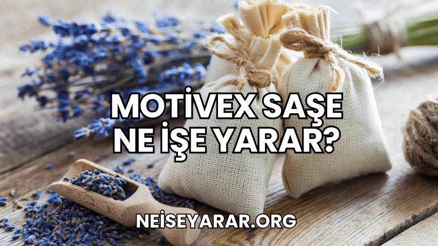 Motivex Saşe Ne İşe Yarar?