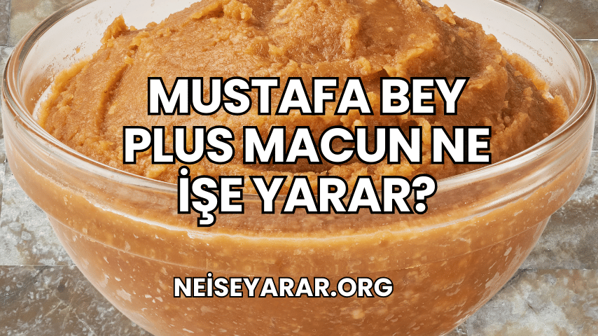 Mustafa Bey Plus Macun Ne İşe Yarar?