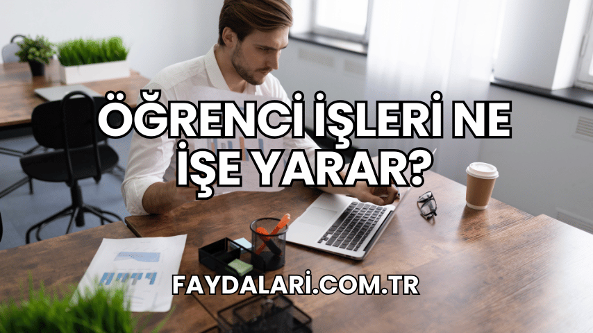 Öğrenci İşleri Ne İşe Yarar?