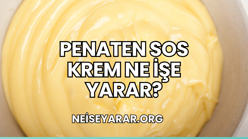 Penaten Sos Krem Ne İşe Yarar?