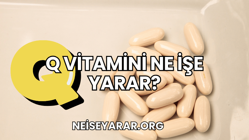 Q Vitamini Ne İşe Yarar?