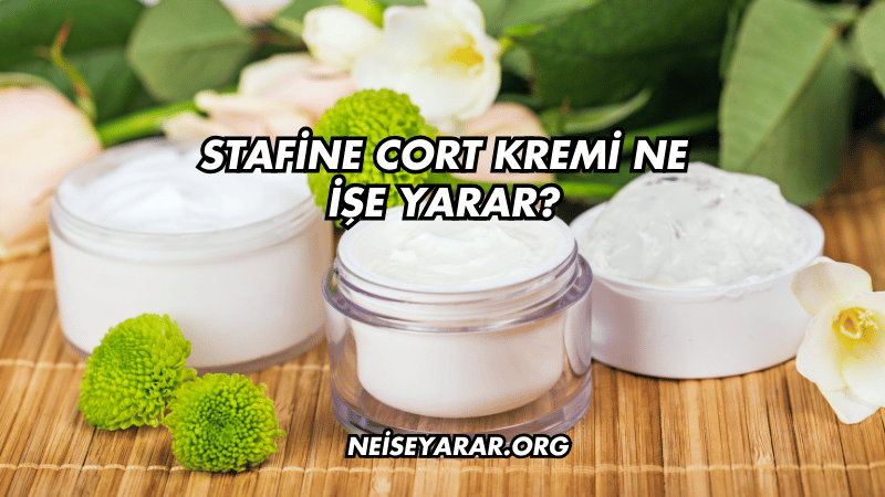 Stafine Cort Kremi Ne İşe Yarar?