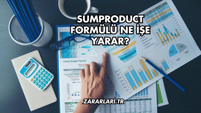 Sumproduct Formülü Ne İşe Yarar?