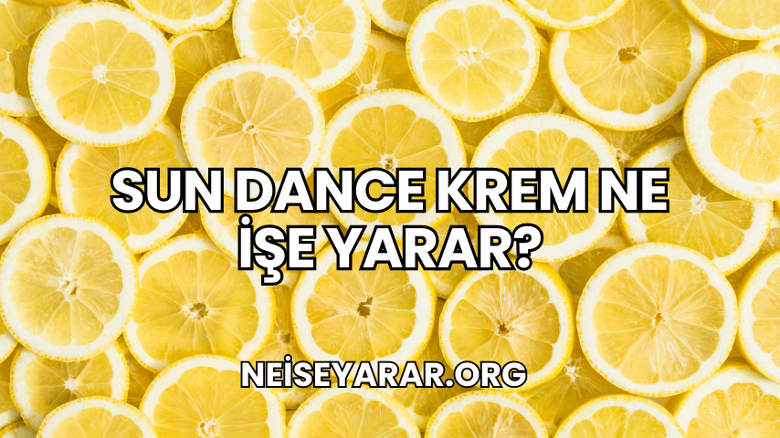 Suyun İçine Limon Atmak Ne İşe Yarar?