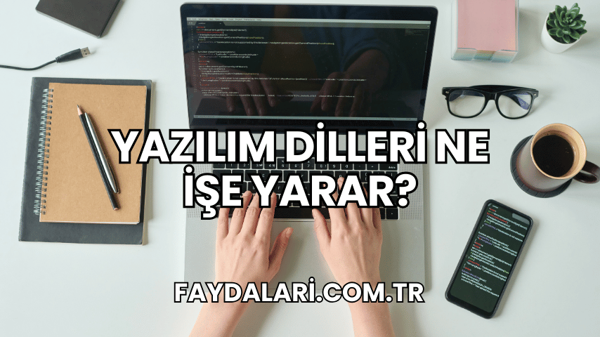 Yazılım Dilleri Ne İşe Yarar?