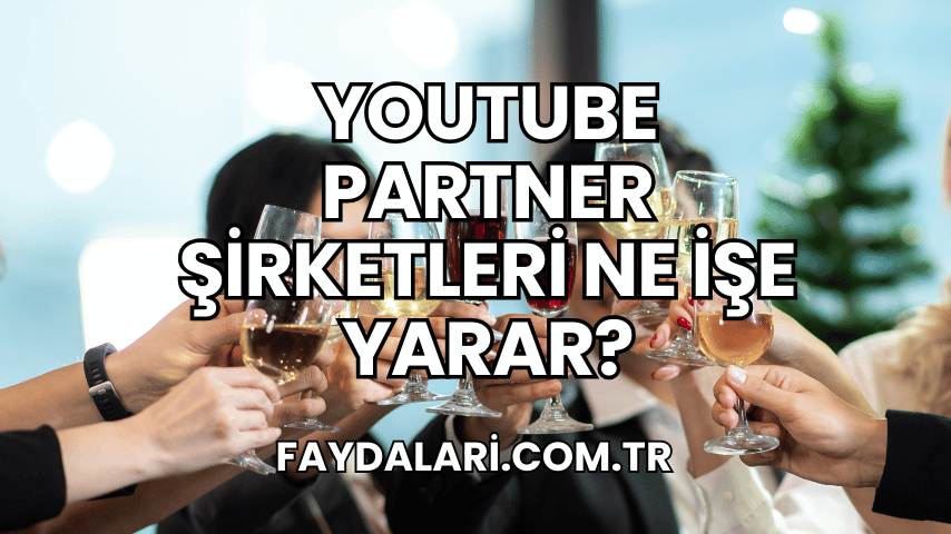 YouTube Partner Şirketleri Ne İşe Yarar?