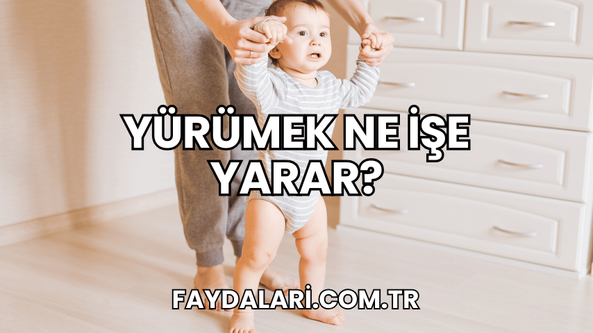 Yürümek Ne İşe Yarar?