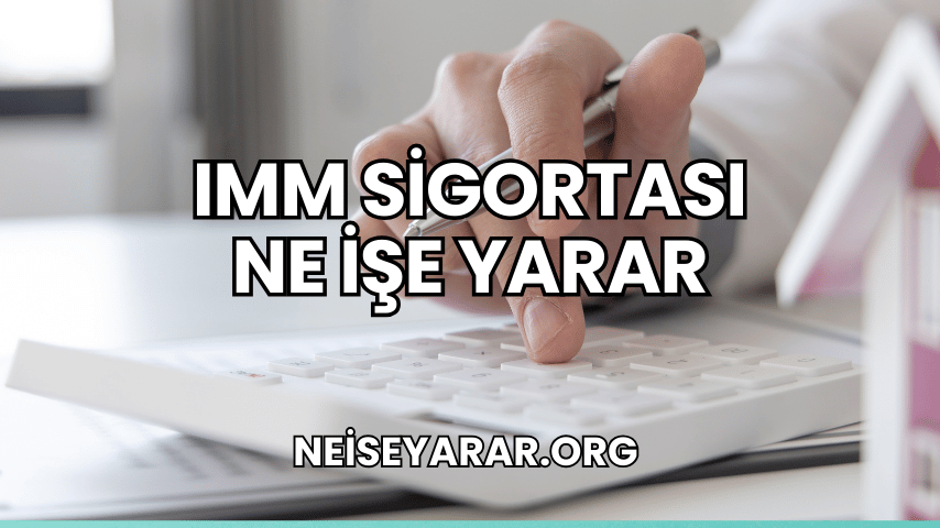 IMM Sigortası Ne İşe Yarar