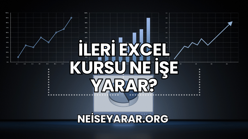 İleri Excel Kursu Ne İşe Yarar?