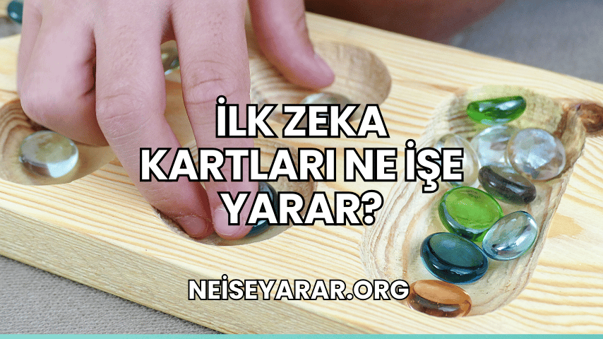 İlk Zeka Kartları Ne İşe Yarar?