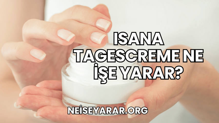 Isana Tagescreme Ne İşe Yarar?