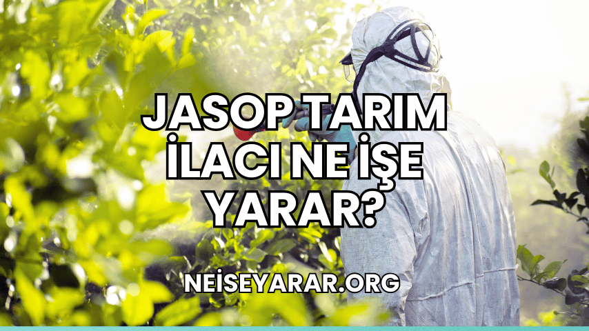 Jasop Tarım İlacı Ne İşe Yarar?