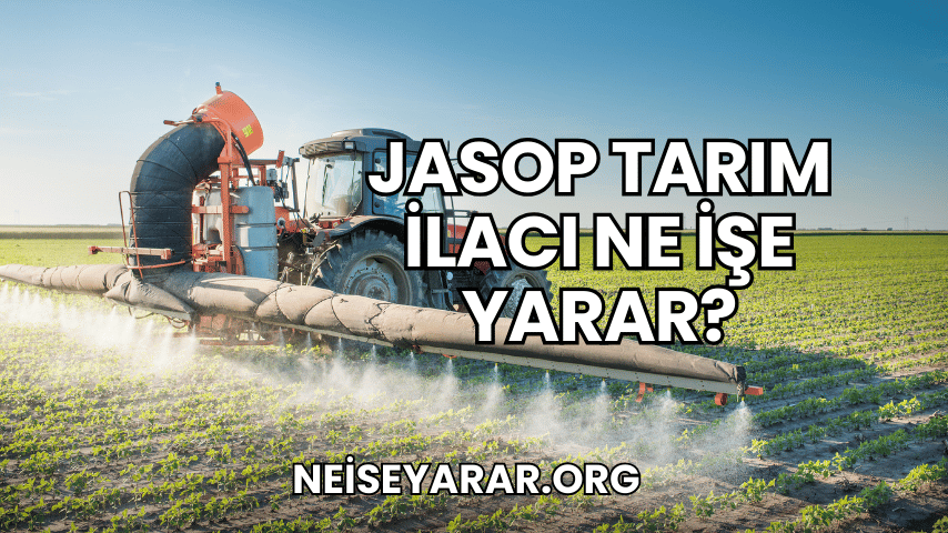 Jasop Tarım İlacı Ne İşe Yarar?