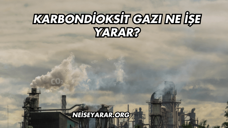 Karbondioksit Gazı Ne İşe Yarar?