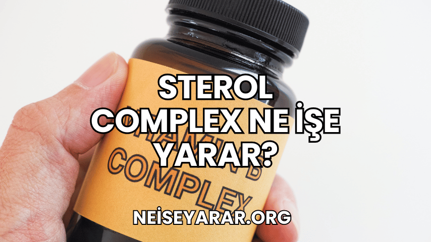 Sterol Complex Ne İşe Yarar?